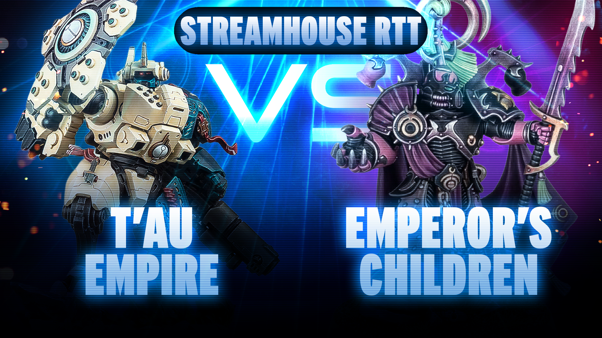 World's Hardest RTT - Tau Empire vs Emperor's Children Semi-Finals Battle Report