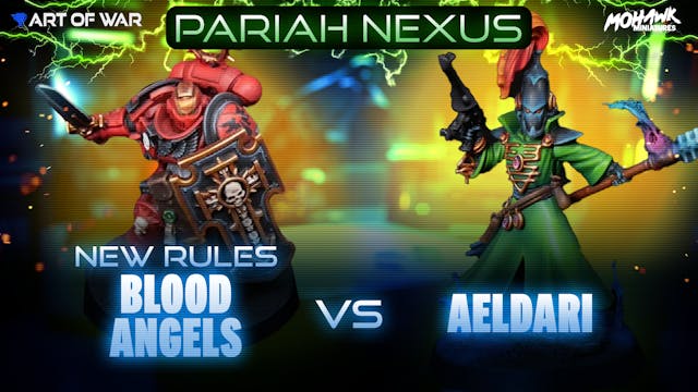 NEW Codex Blood Angels vs Aeldari Bat...