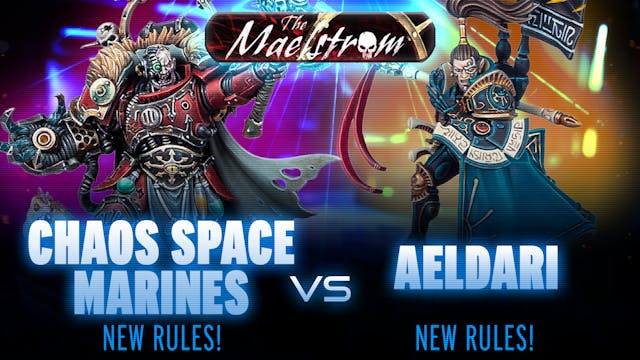 Aeldari vs Chaos Space Marines Compet...