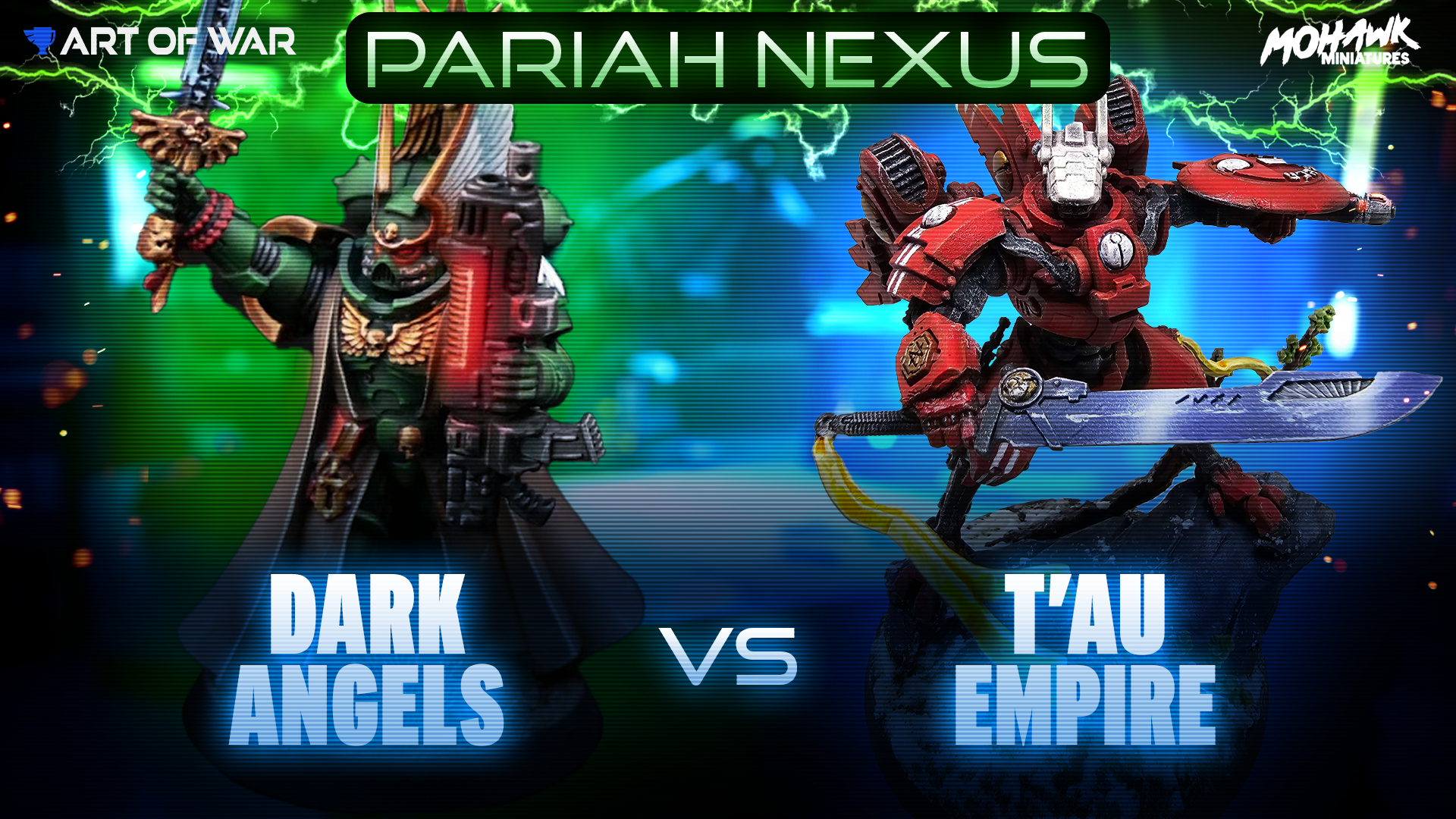 Dark Angels vs T'au Empire Battle Report