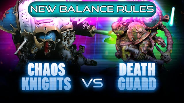 NEW MFM Battle! Death Guard vs Chaos ...