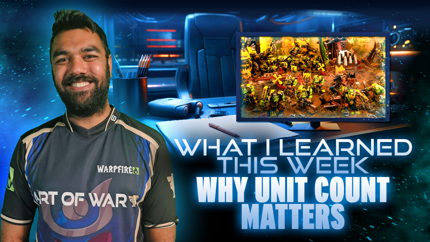 What I Learned This Week - Why Unit Count Matters