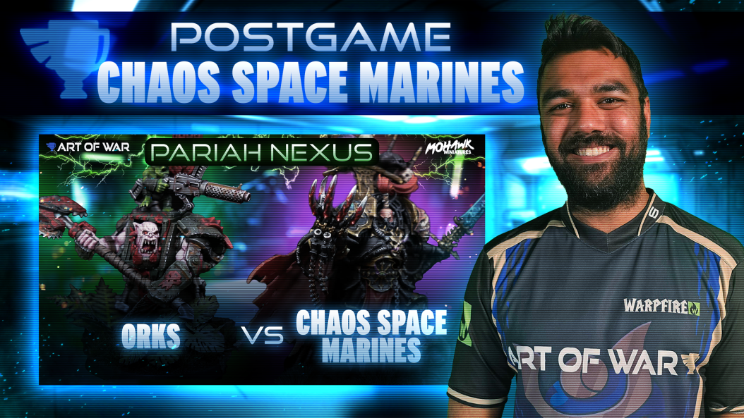 Chaos Space Marines vs Orks Postgame Analysis