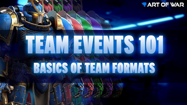 Introduction to Team Events in Warhammer 40k