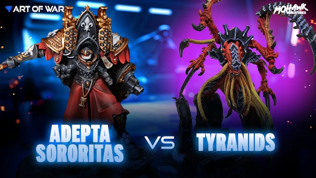 Tyranids vs Adepta Sororitas Warhamme...