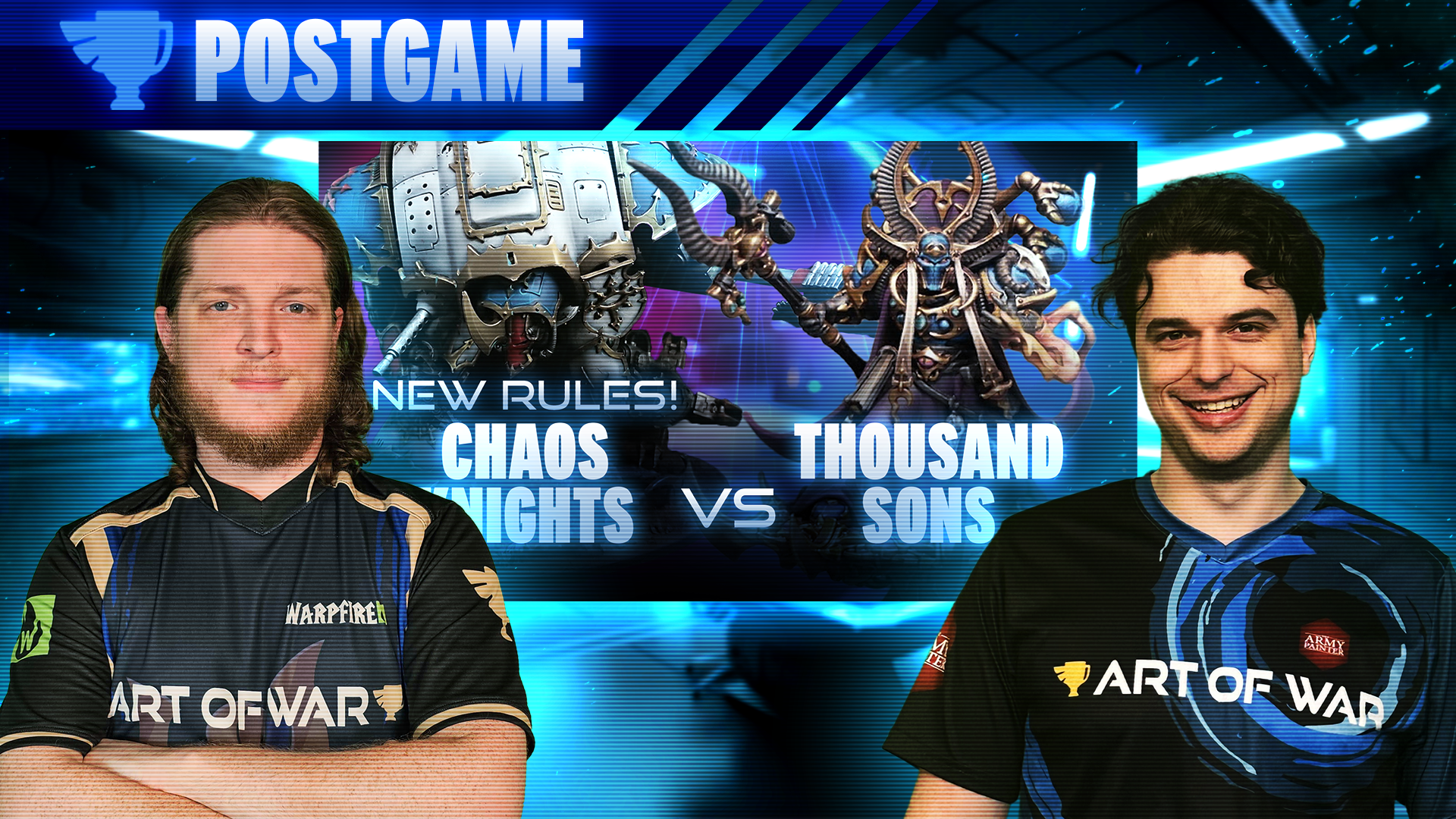 Chaos Knights vs Thousand Sons Post-Game Analysis
