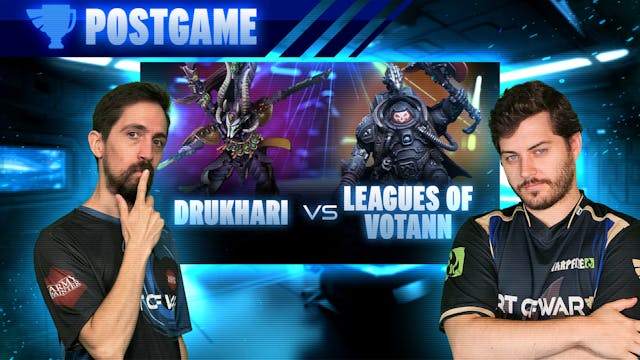 Drukhari vs Leagues of Votann Postgam...