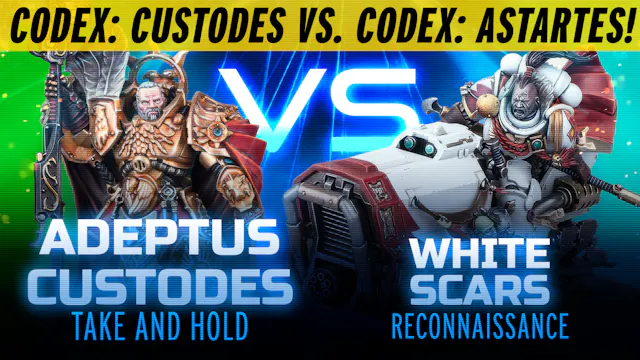 Codex Adeptus Custodes vs Codex Space...