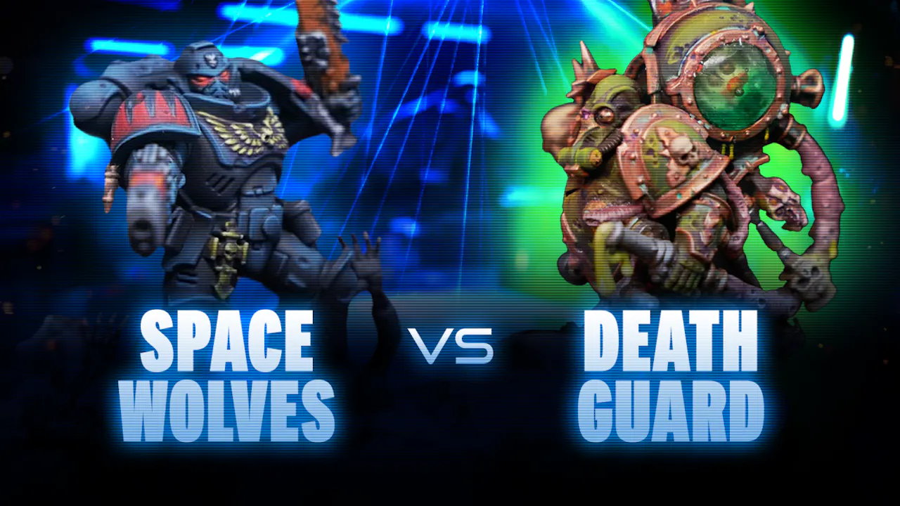 Space Wolves vs Death Guard Coaching Match - The War Room