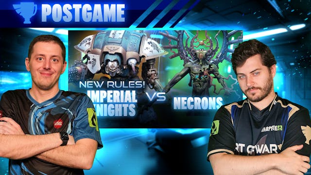 New Imperial Knights Index vs Necrons...