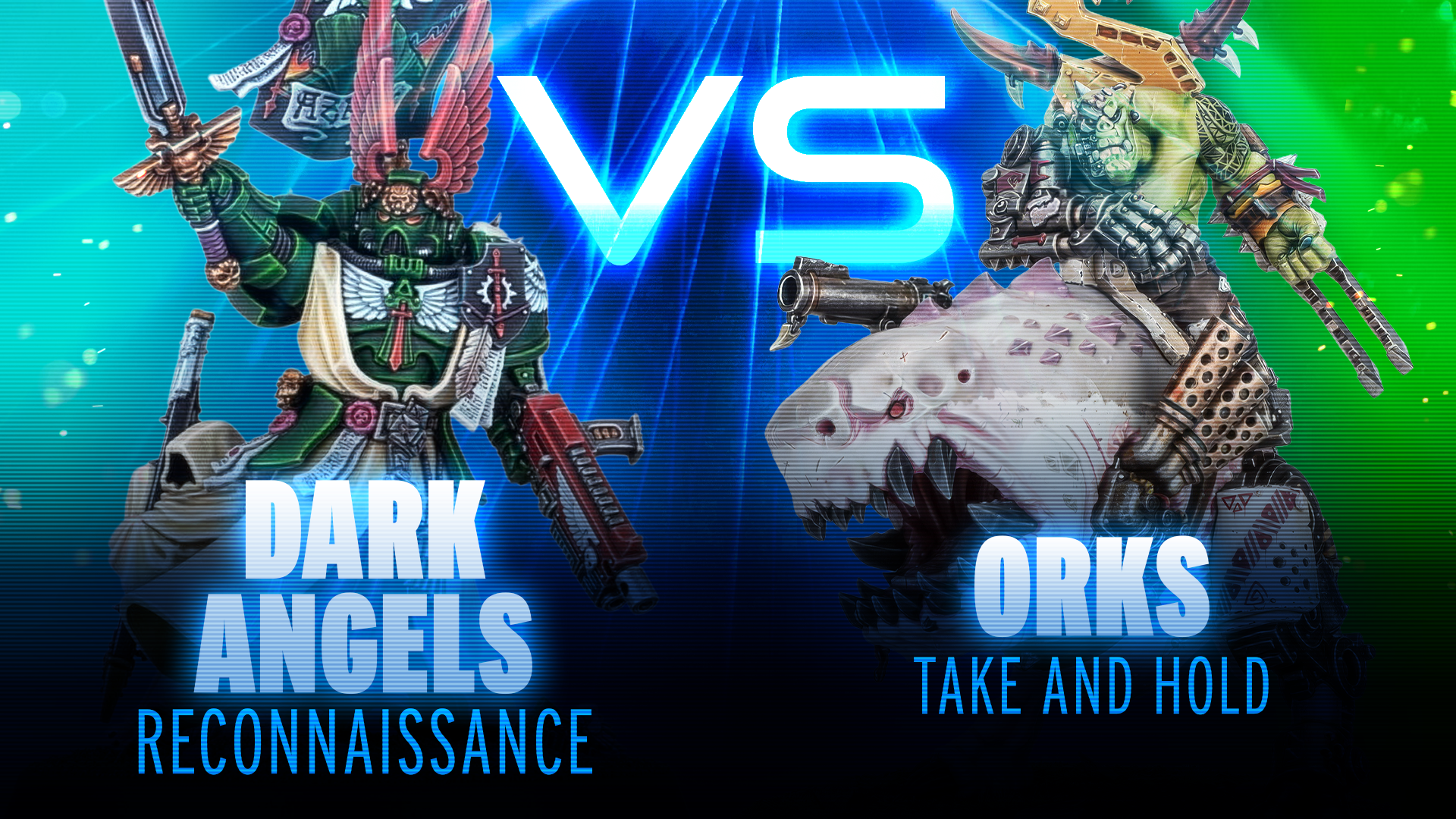 Dark Angels vs Orks