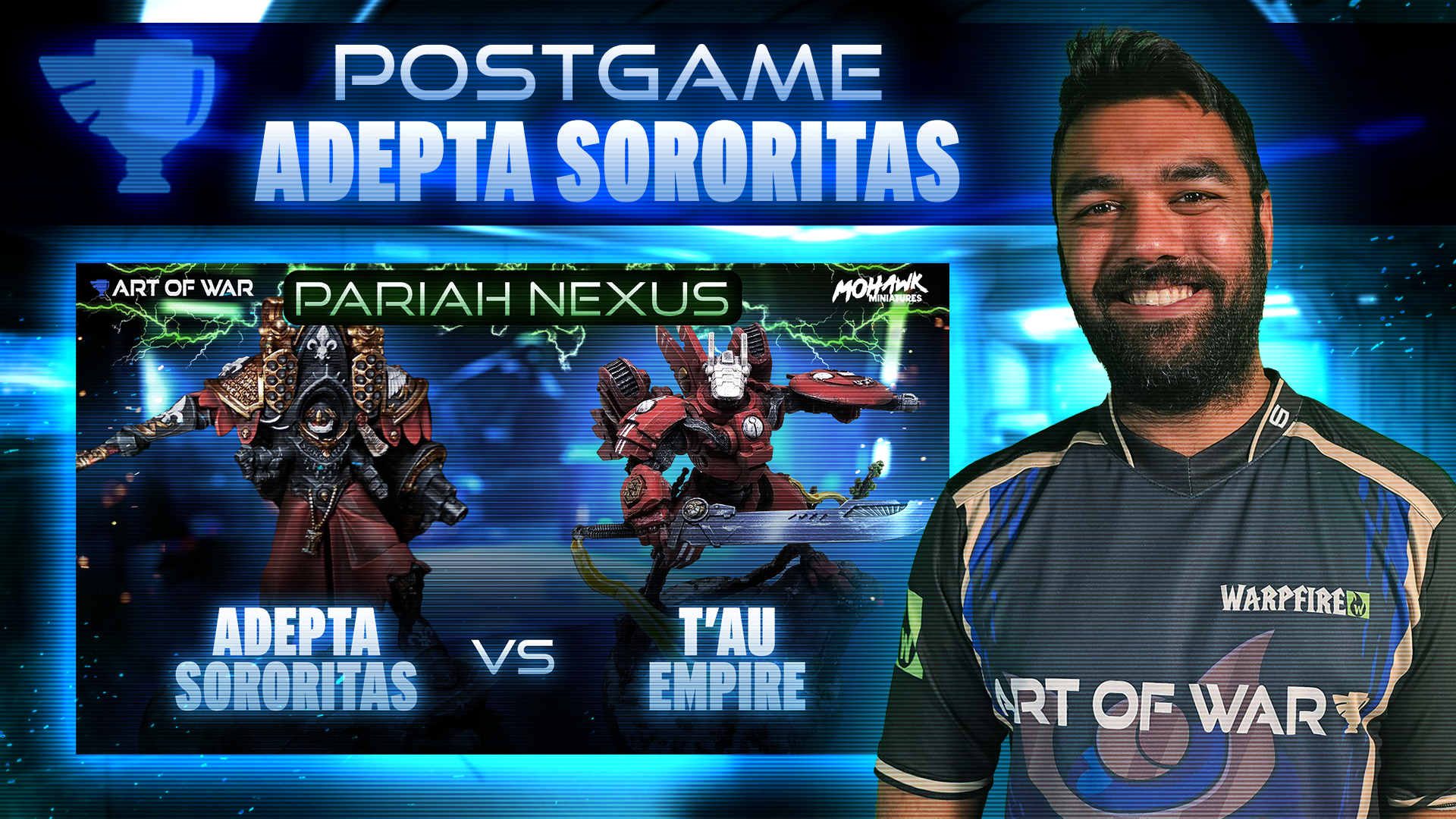 Sisters of Battle vs Tau Empire Postgame analysis - Nick