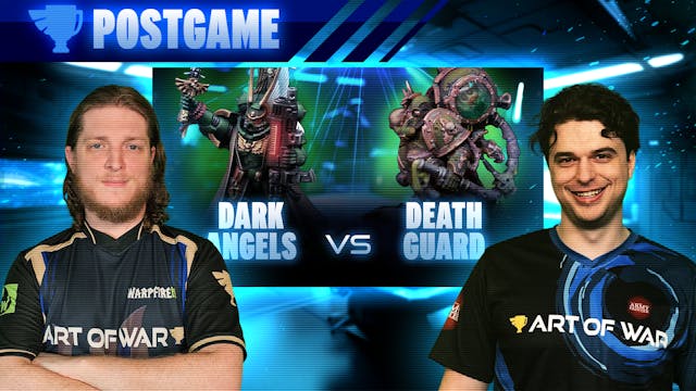 Dark Angels vs Death Guard Post-Game ...