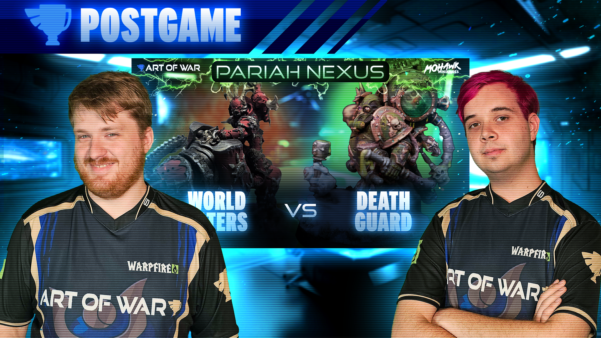 Death Guard vs World Eaters New Codex Post-Game Recap