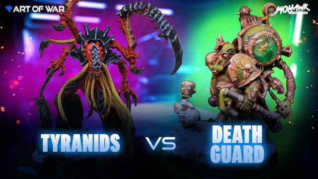 Death Guard vs Tyranids Battle Report...