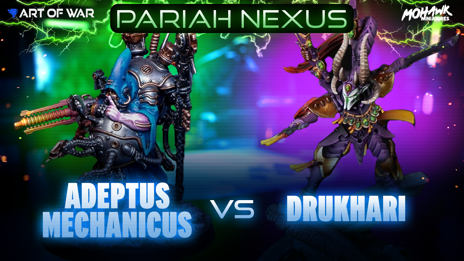 Adeptus Mechanicus vs Drukhari Battle Report