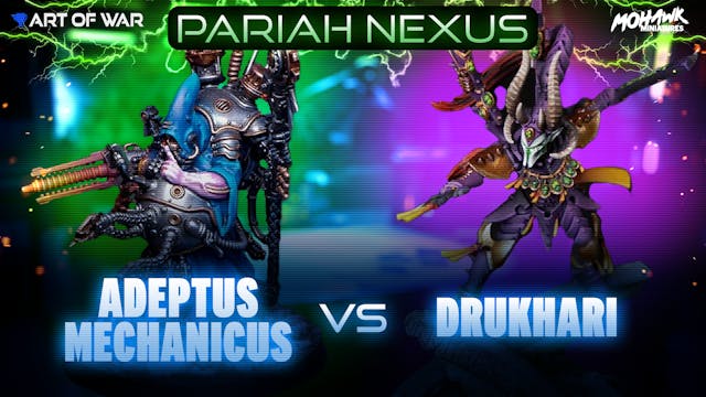 Adeptus Mechanicus vs Drukhari Battle...