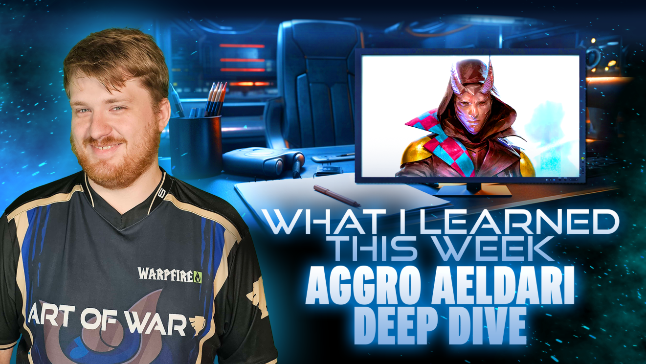 What I learned This Week - Playing Aggro Eldar