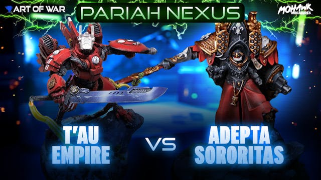 T'au Empire vs Adepta Sororitas Battl...