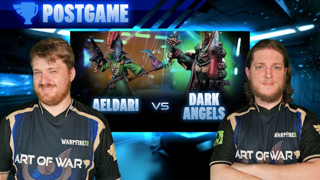 Aeldari vs Dark Angels Post-Game Anal...