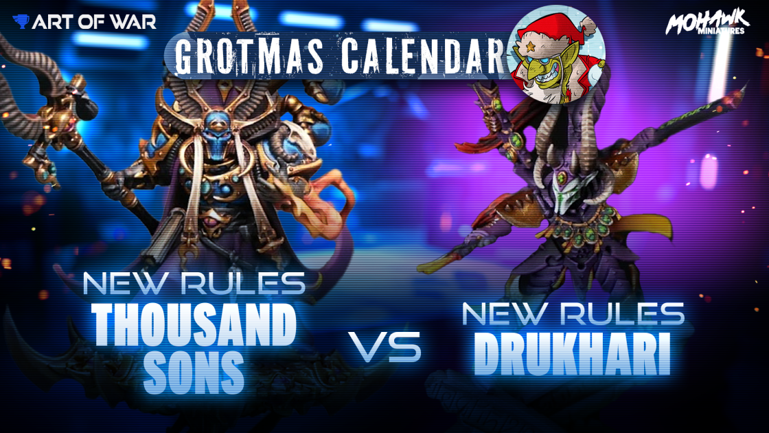 Drukhari vs Thousand Sons Coaching Match