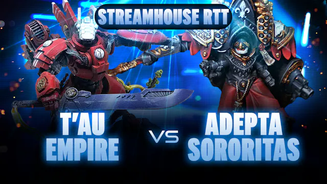T'au Empire vs Adepta Sororitas World...