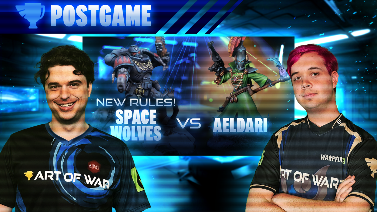 Space Wolves vs Aeldari Coaching Match