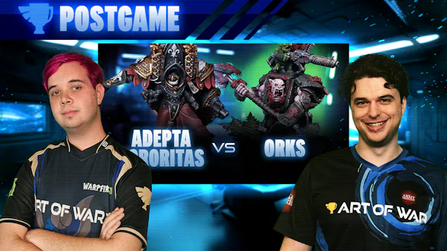 Adepta Sororitas vs Orks Post-Game An...