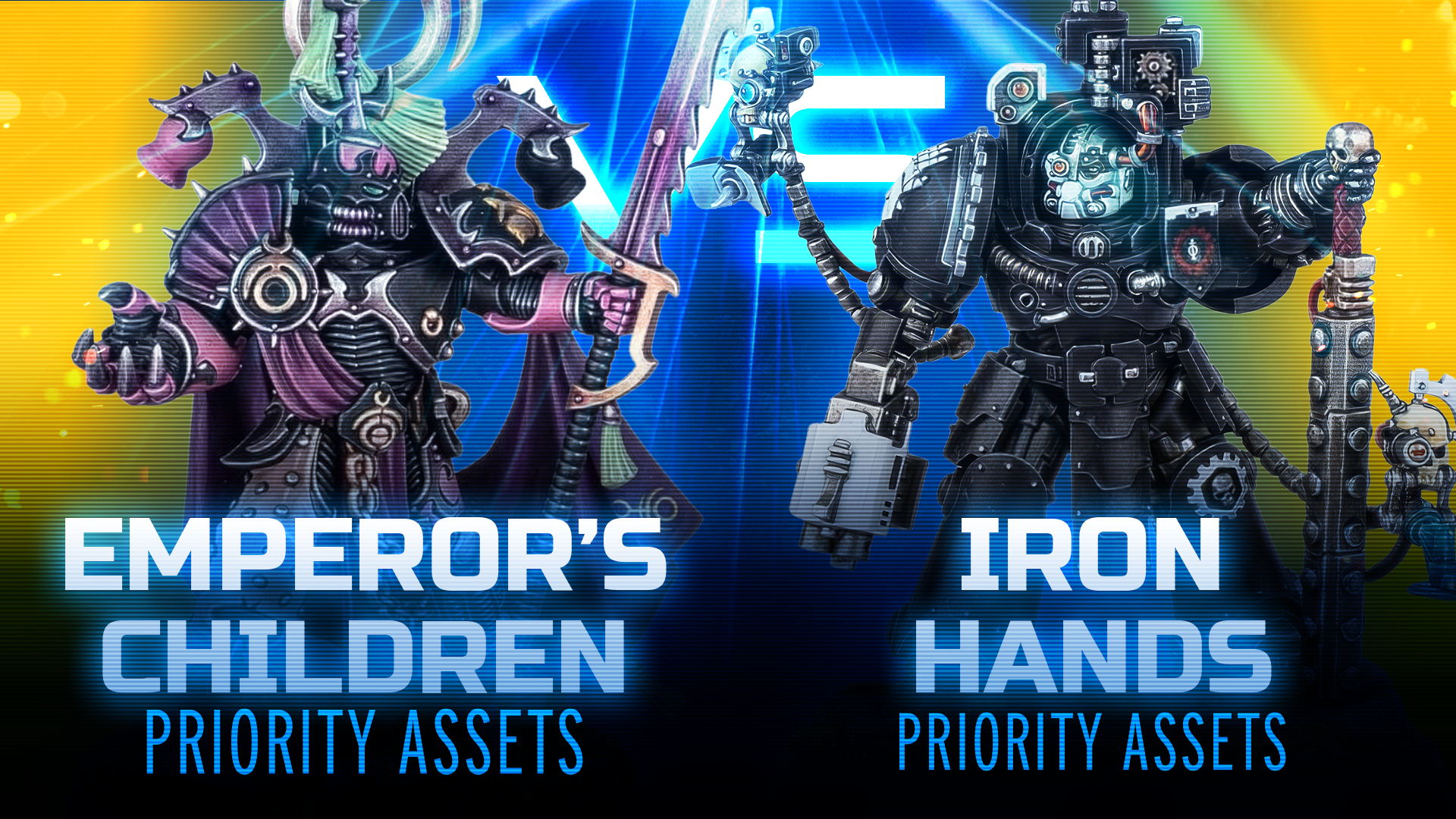 Emperor's Children vs Iron Hands Competitive Battle Report