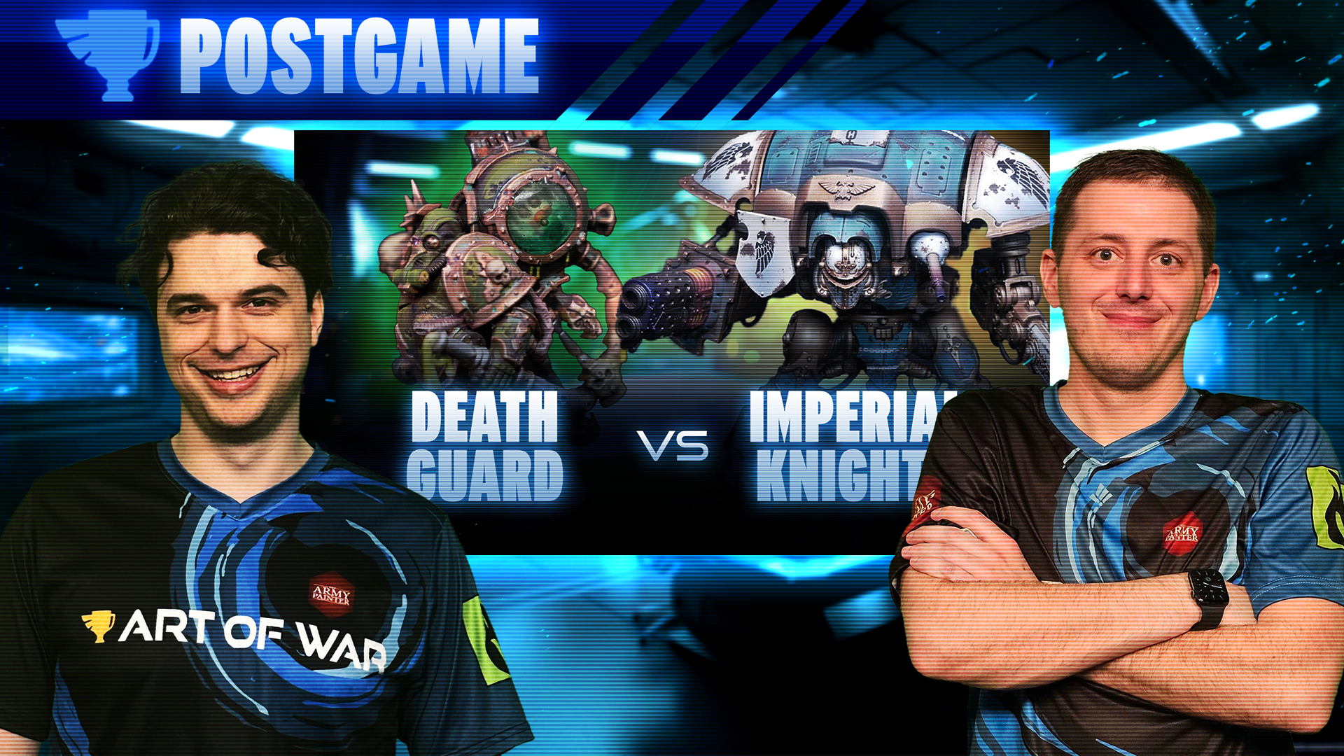 Death Guard vs Imperial Knights Post-Game Analysis