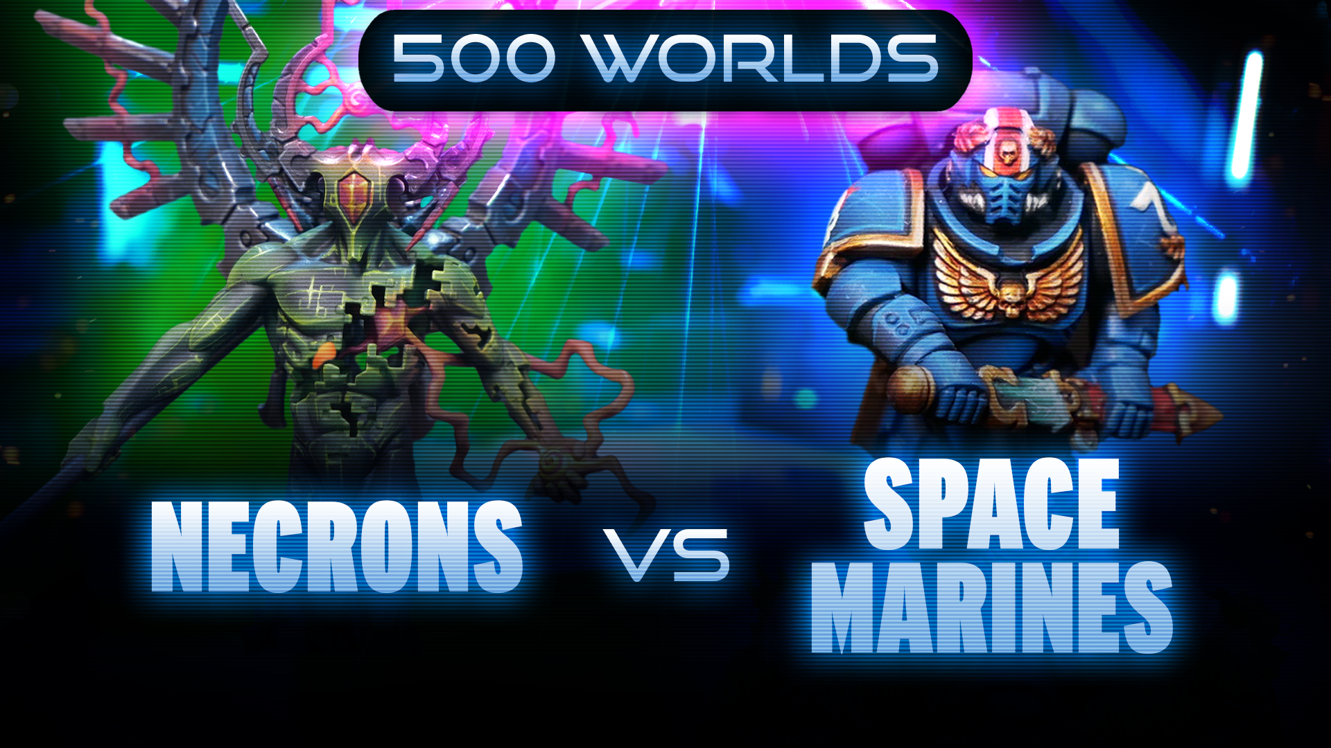 Ultramarines vs Necrons 500 Worlds Battle Report
