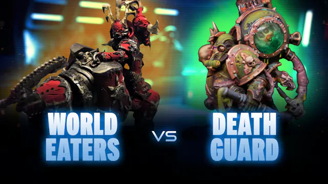 World Eaters vs Death Guard Battle Re...