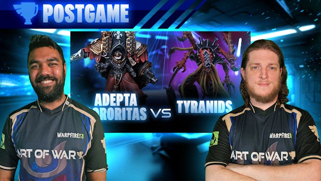 Adepta Sororitas vs Tyranids Post-Gam...