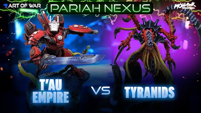 T'au Empire vs Tyranids Battle Report