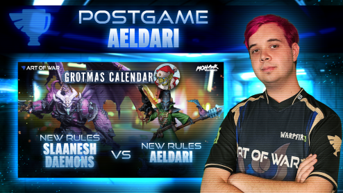 Aeldari Armoured Warhost vs Slaanesh Daemons Postgame Analysis