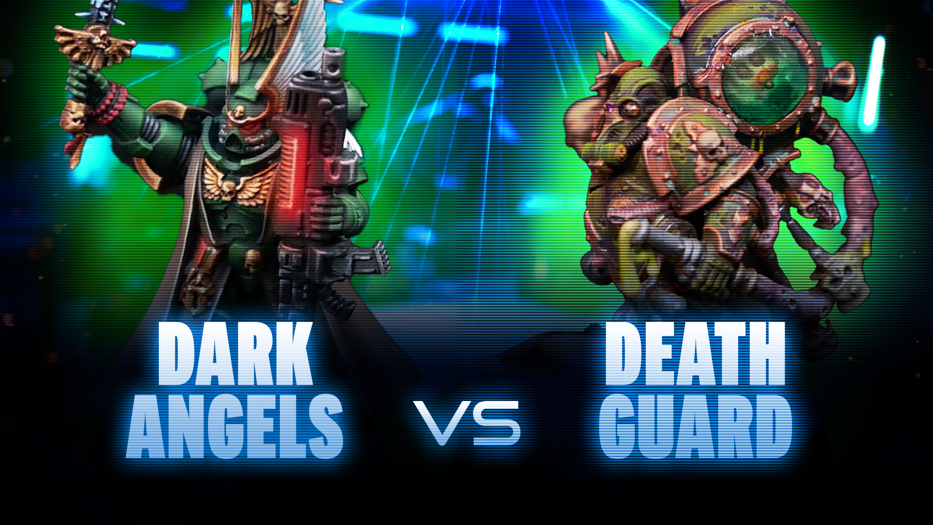 Dark Angels vs Death Guard Battle Report