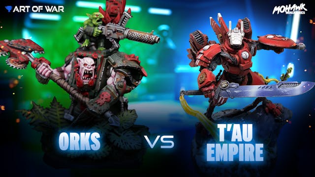 Orks vs T'au Empire Battle Report 11-...