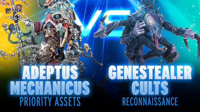 Adeptus Mechanicus vs Genestealer Cul...