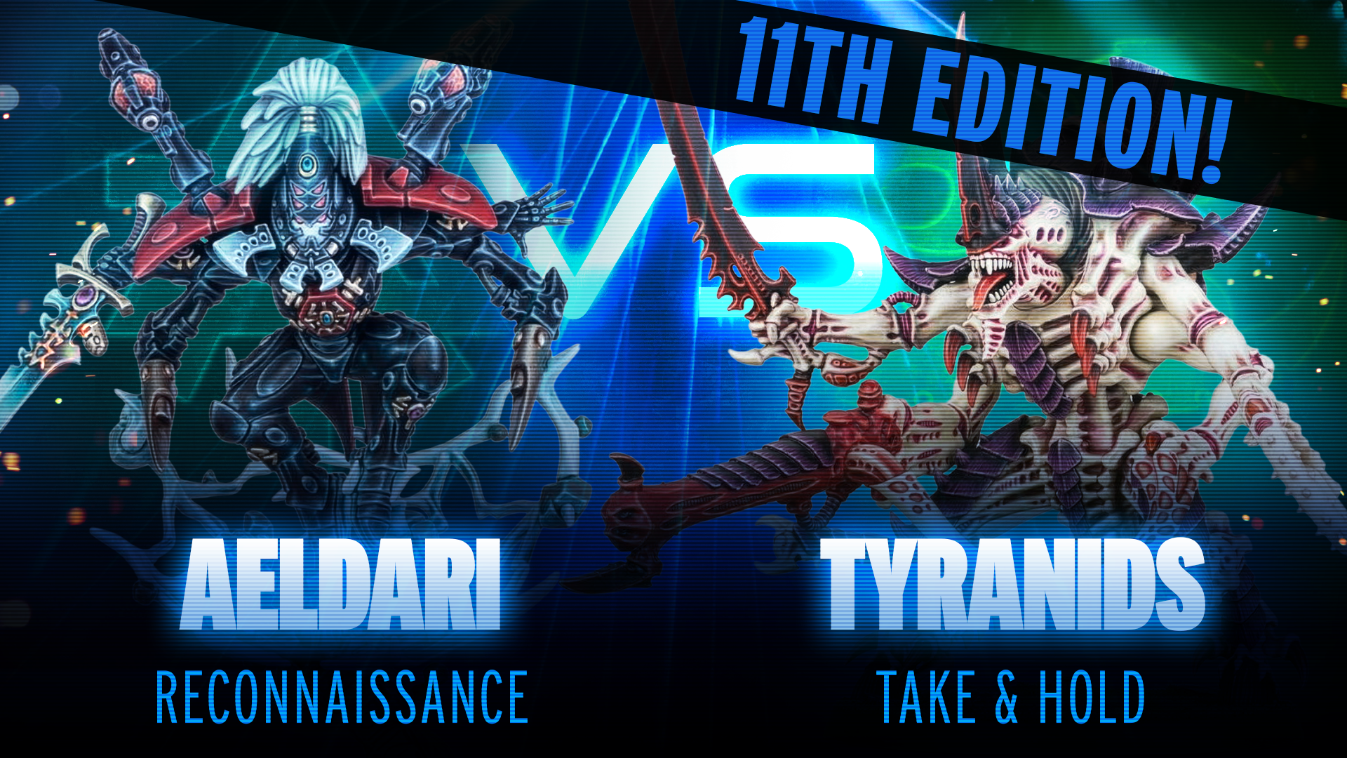 NEW 11th Edition Battle Report - Aeldari vs Tyranids