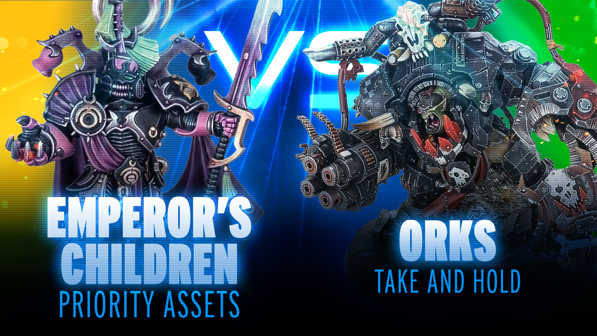 Emperor's Children vs Orks 11th Edition Competitive Battle Report
