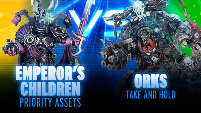 Emperor's Children vs Orks 11th Editi...