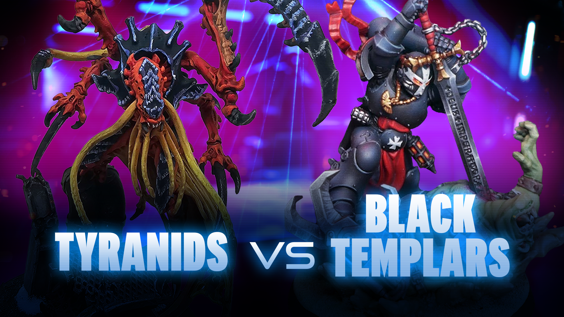 Tyranids Subterranean Assault vs Black Templars Gladius Battle Report