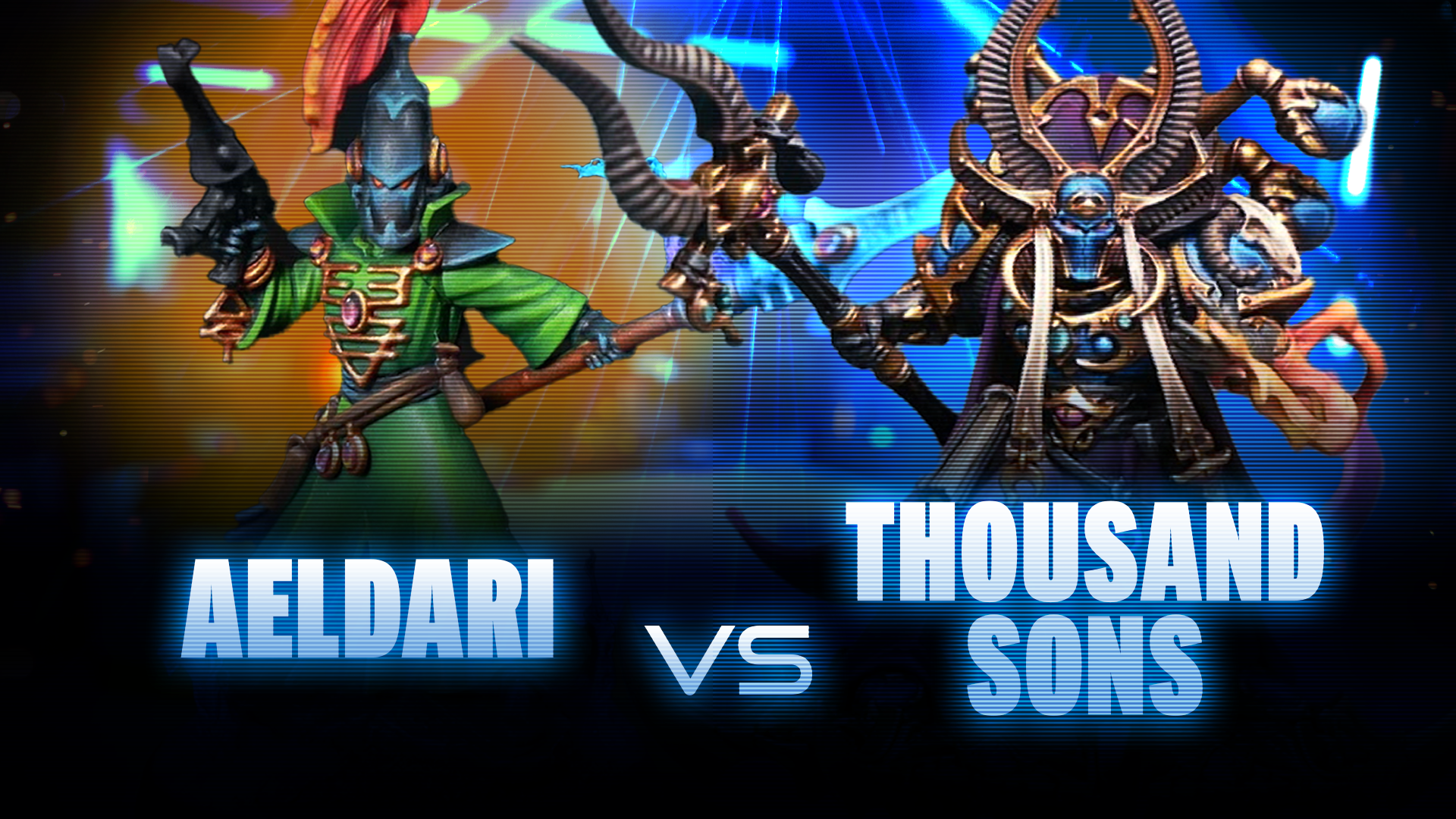 Aeldari vs Thousand Sons Battle Report