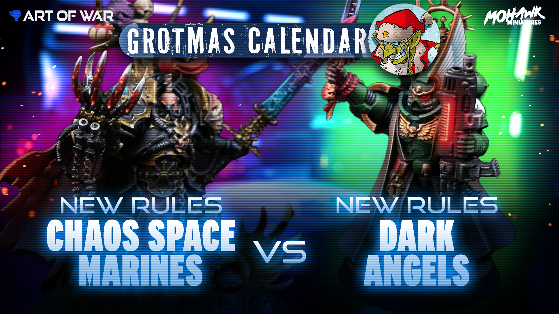 Dark Angels Lion's Blade vs Chaos Space Marines Creations of Bile Battle Report