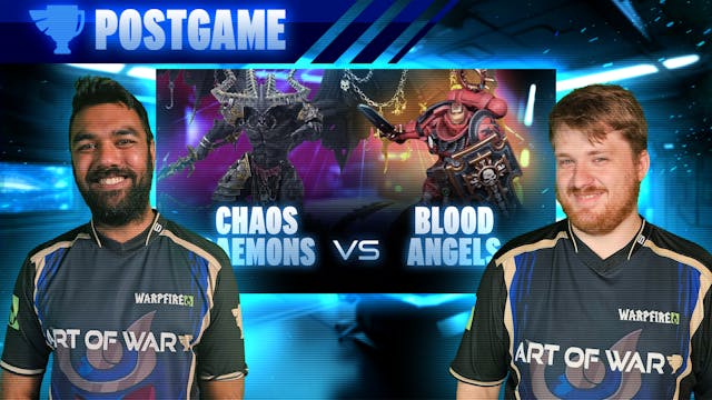 Postgame Analysis Blood Angels vs Cha...