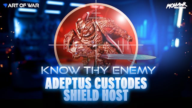 Know Thy Enemy - Adeptus Custodes - S...