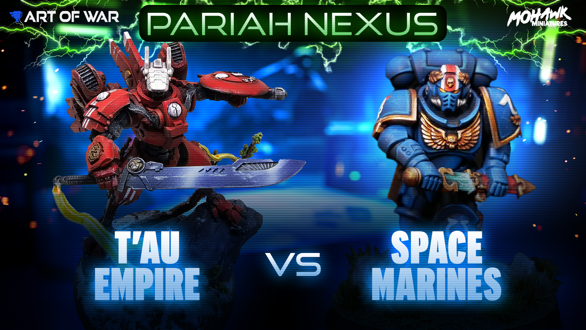 Ultramarines vs T'au Empire Battle Report