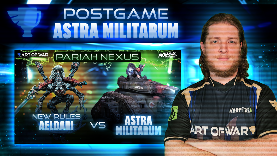 Astra Militarum Hammer of the Emperor vs Aeldari Postgame Analysis