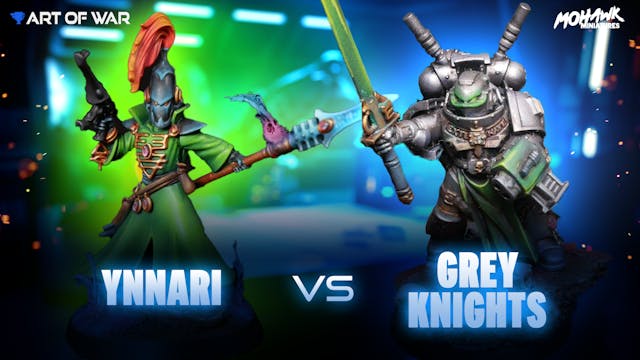 Grey Knights vs Ynnari Coaching Match...