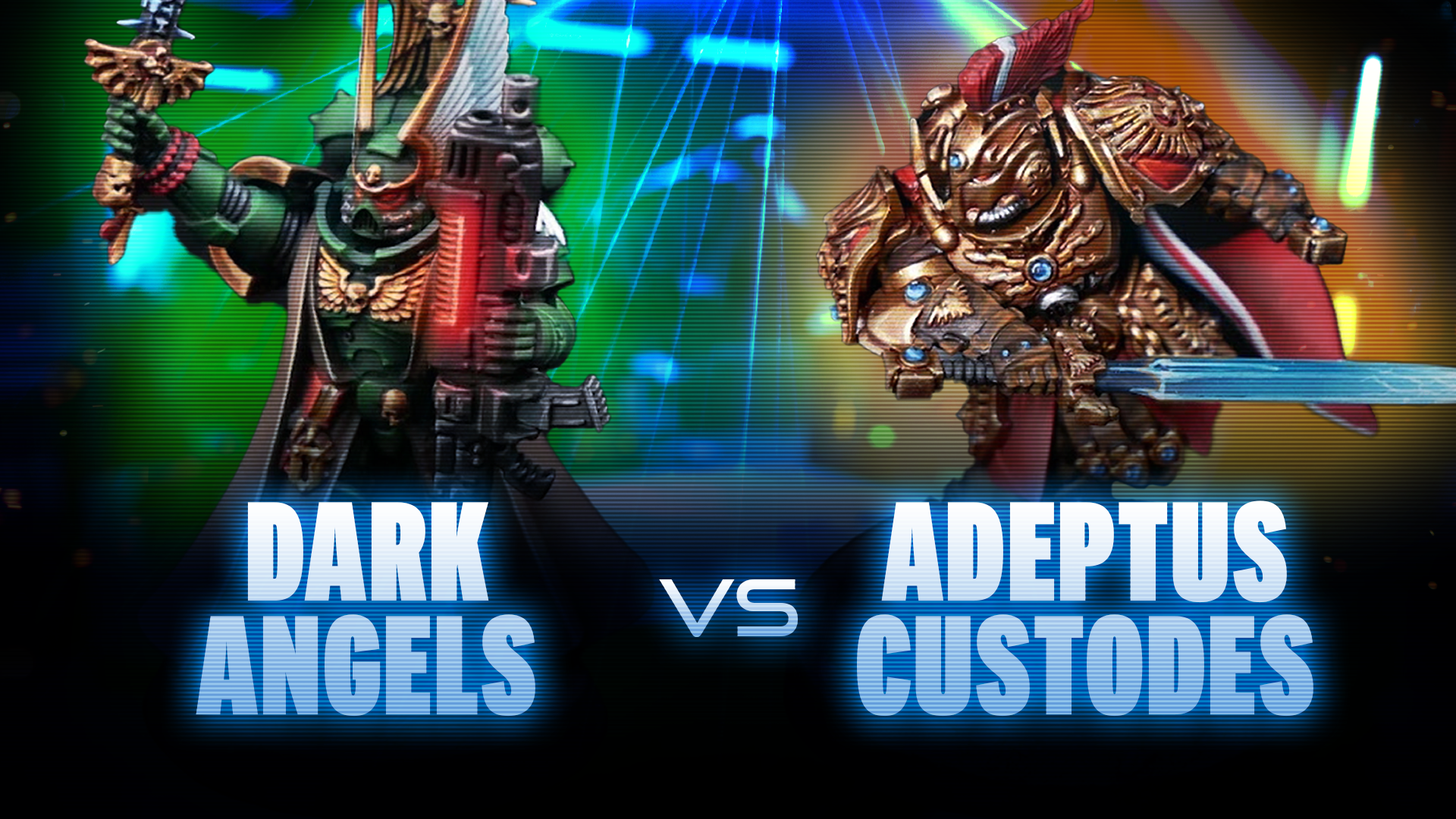 Adeptus Custodes vs Dark Angels Battle Report